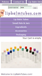 Mobile Screenshot of lipbalmtubes.com